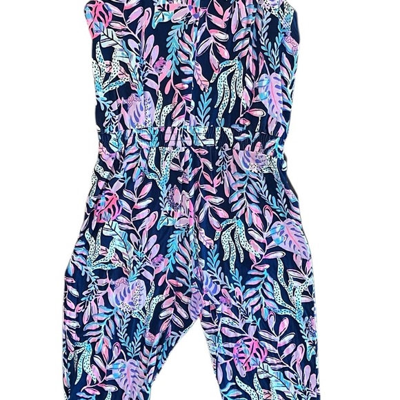 Women’s Lilly Pulitzer Wyota Jumpsuit Romper Size Large NWOT - Picture 7 of 9